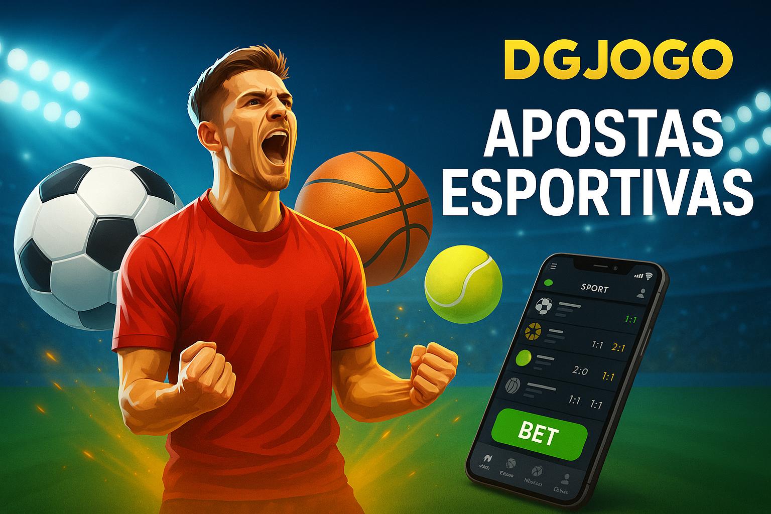 Aposte em apostas esportivas no cassino online DGJOGO
