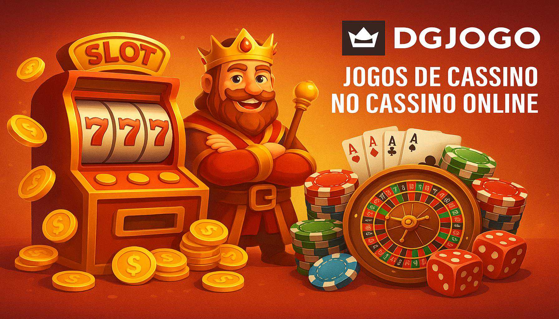 Jogos de cassino online inovadores e emocionantes na DGJOGO
